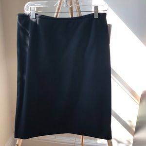 Tahari Arthur S. Levine black mini skirt